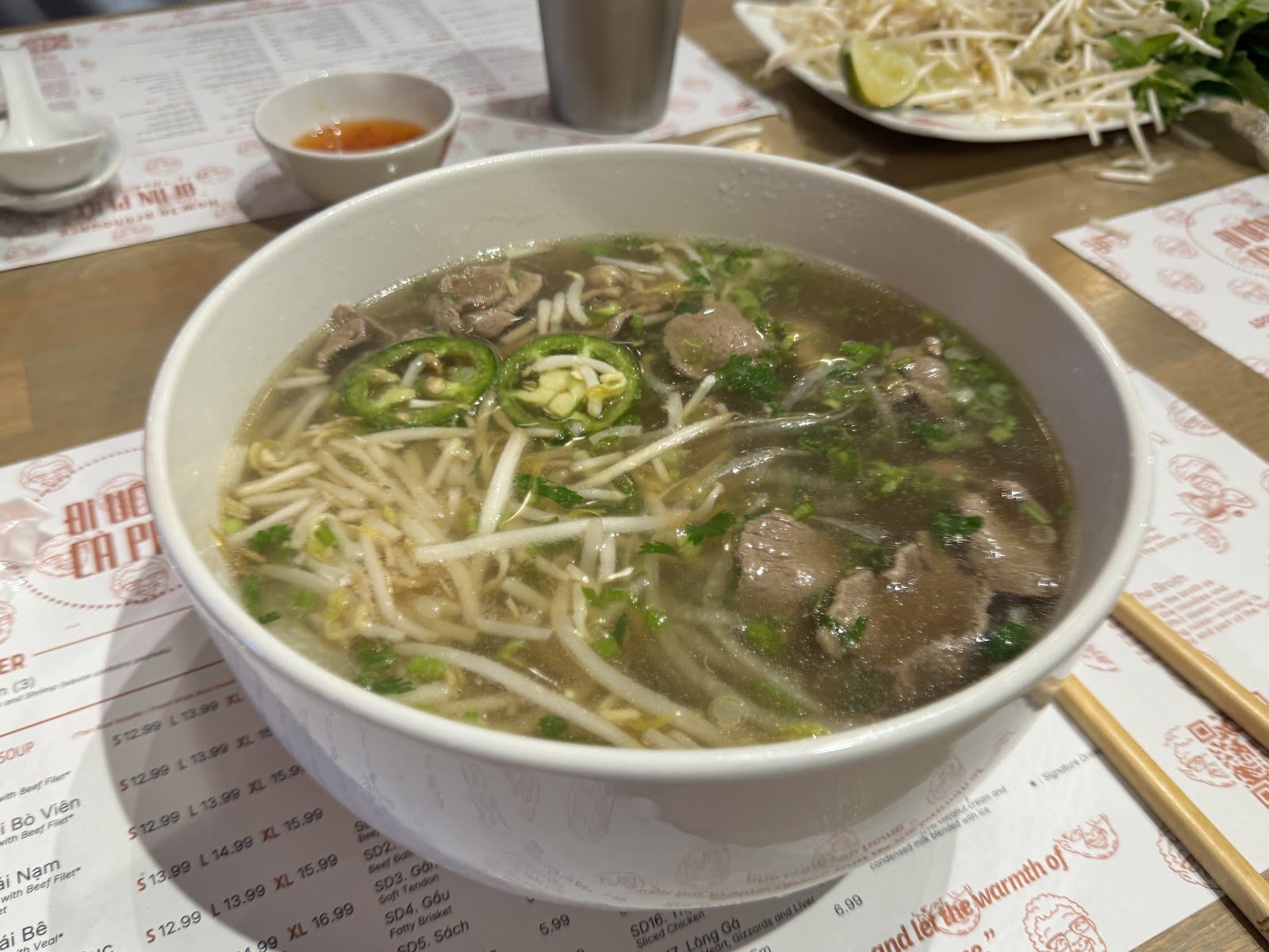 Beef phở