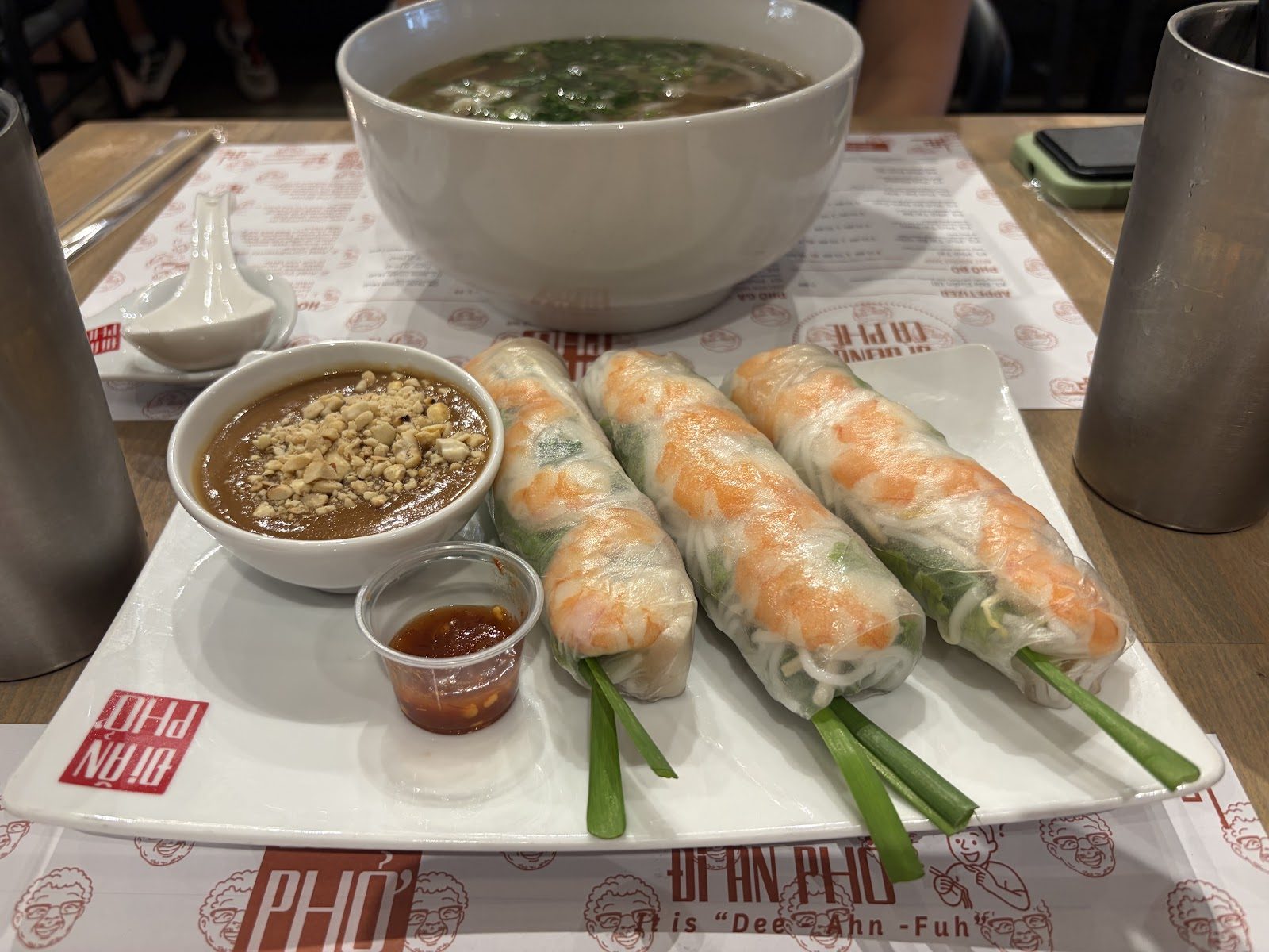 Fresh spring rolls